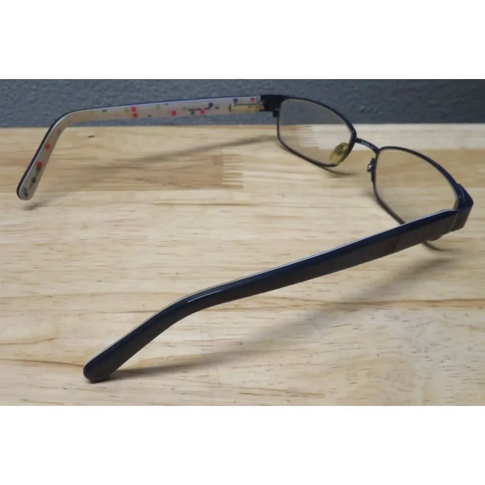 Kate Spade Ashland Blue Tortoise Rectangular‎ Eyeglasses Frame OJXL 135 Womens